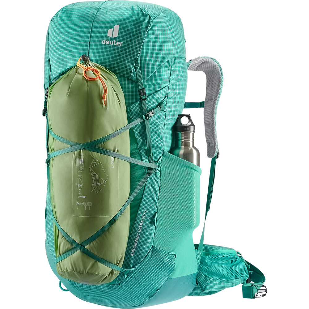กระเป๋าเป้เดินป่า Deuter Aircontact Ultra 50+5 fern-alpinegreen_5